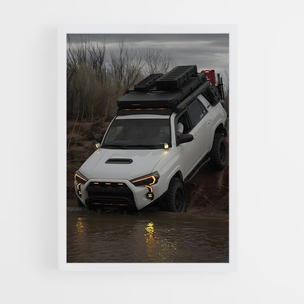 Poster élégant de coureur TRD Pro – affiche Toyota (vue 3)